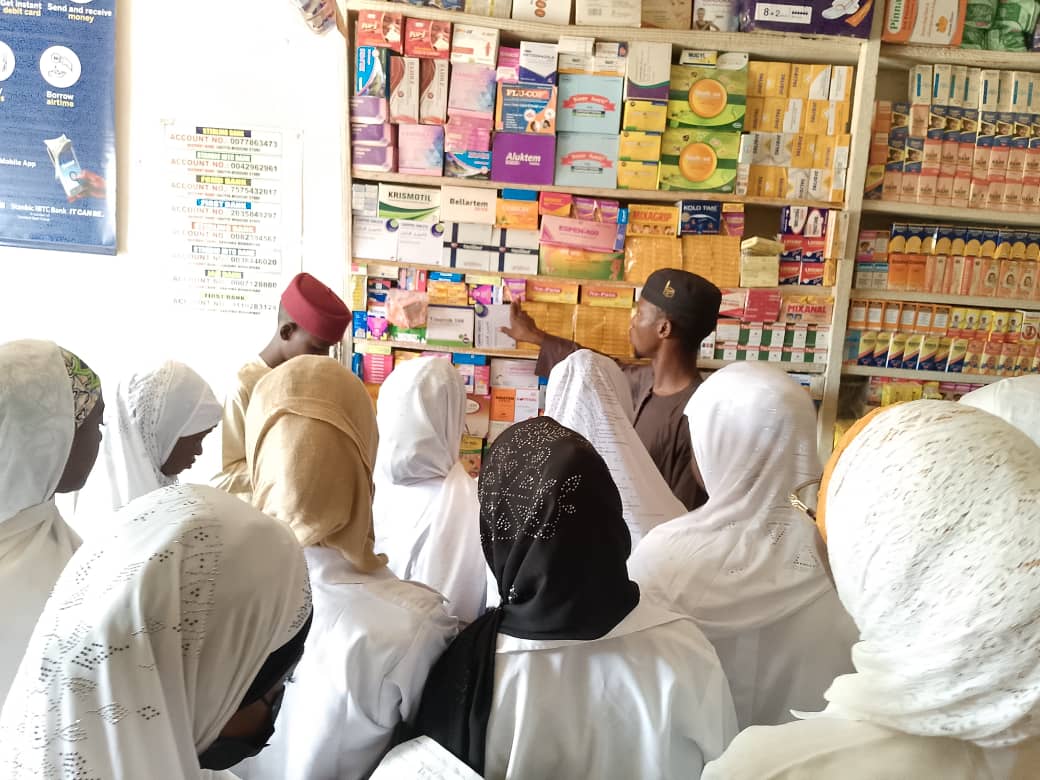 Healthcare education at pharmacy